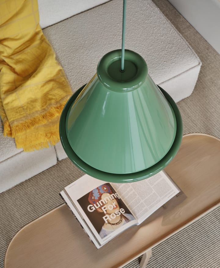 Belle riippuvalaisin Ø36 cm, Vaaleanvihreä reseda-green Belid