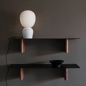 Buddy pöytävalaisin opaalilasi - Kiiltävä valkoinen - Belid