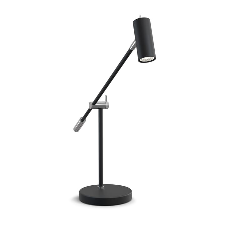 Cato pöytävalaisin 48,5 cm, Mattamusta-hopea Belid