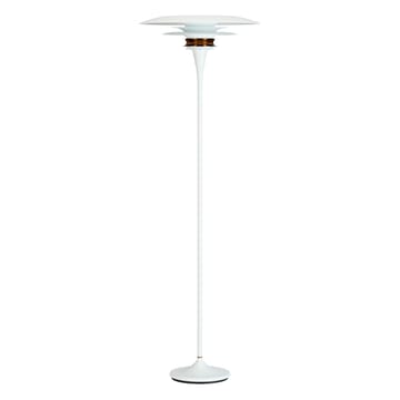 Diablo lattialamppu Ø 50 cm - Valkoinen-messinki - Belid