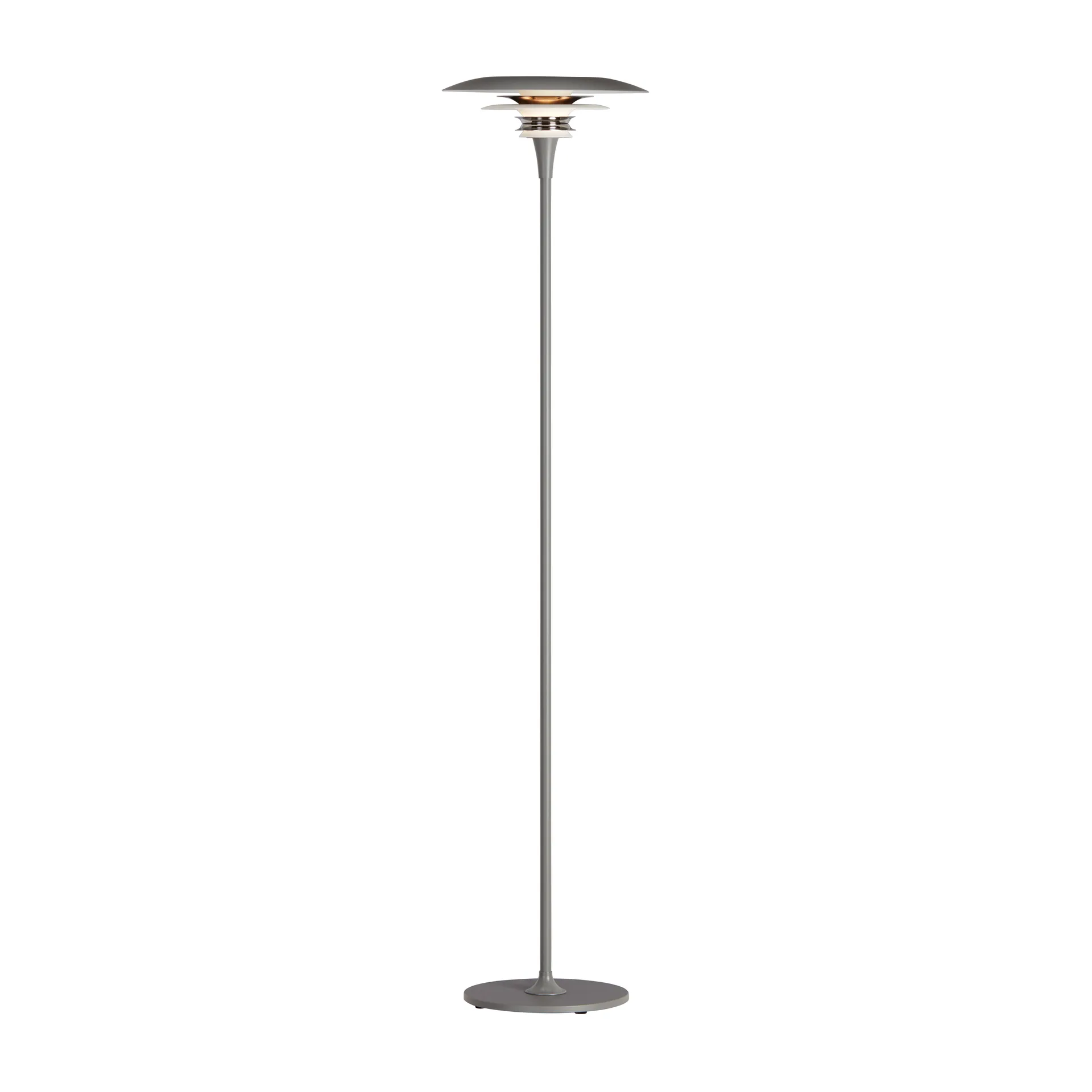 Diablo lattiavalaisin Ø 30 cm, Harmaa-kiiltävän musta Belid