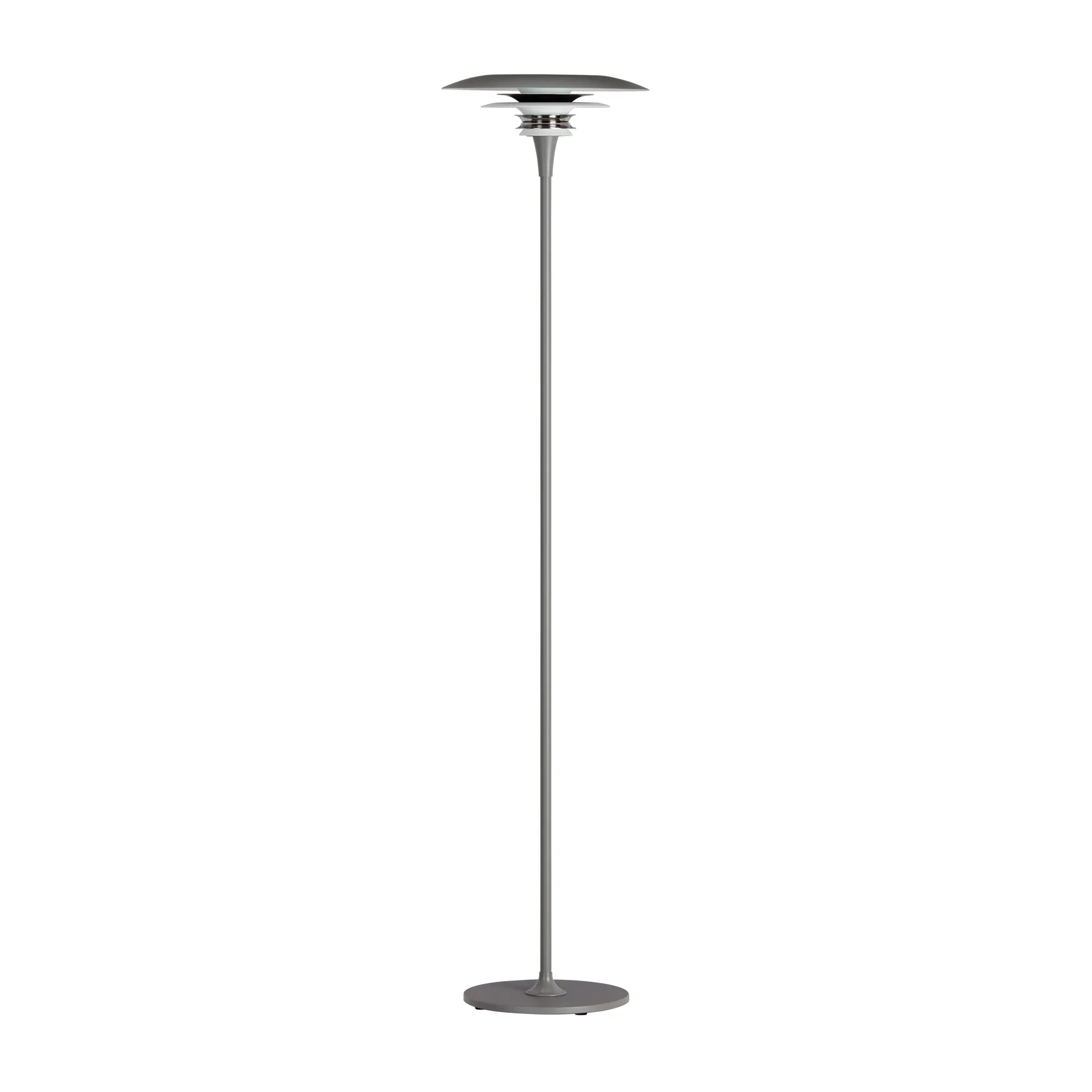 Diablo lattiavalaisin Ø 30 cm, Harmaa-kiiltävän musta Belid