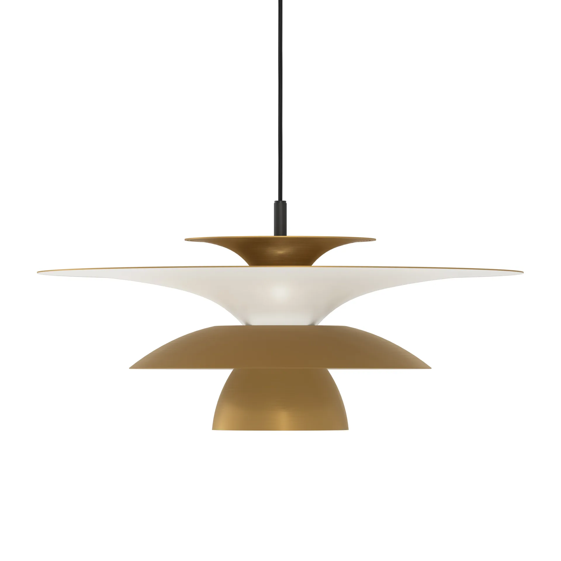 Picasso Kattolamppu Ø50 cm, Antiikkimessinki Belid