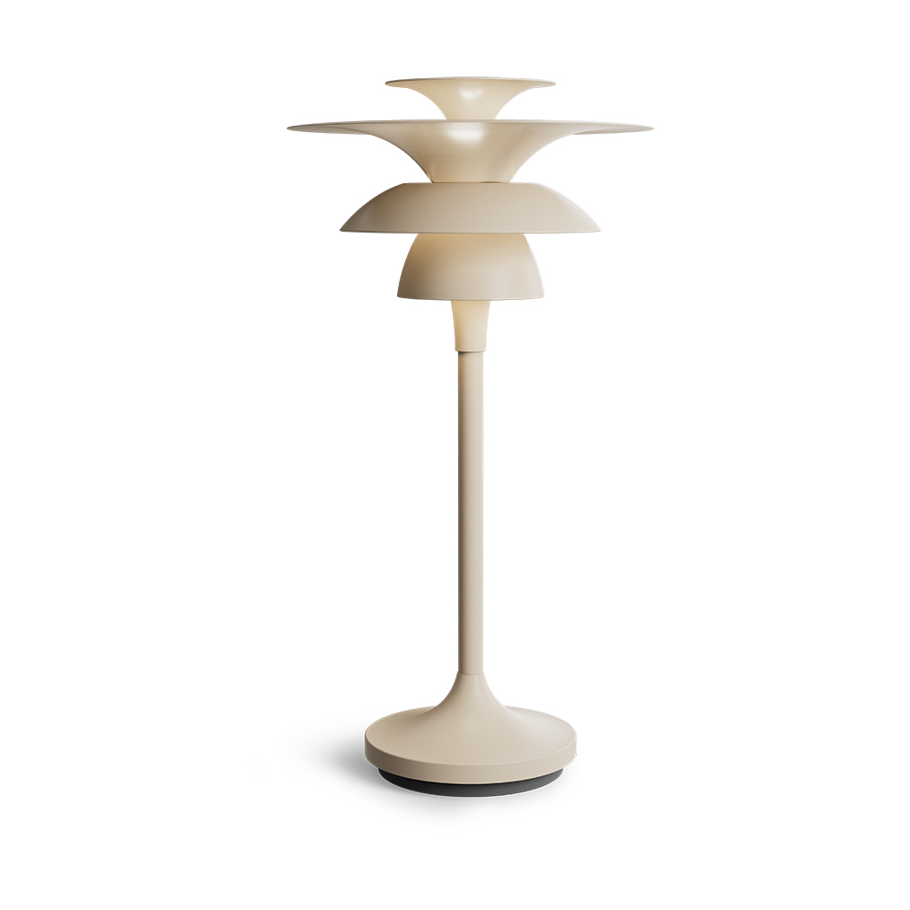 Belid Picasso pöytävalaisin 34,8 cm Nougat | Skandinaavinen Sisustus | Pöytävalaisimet | Beige