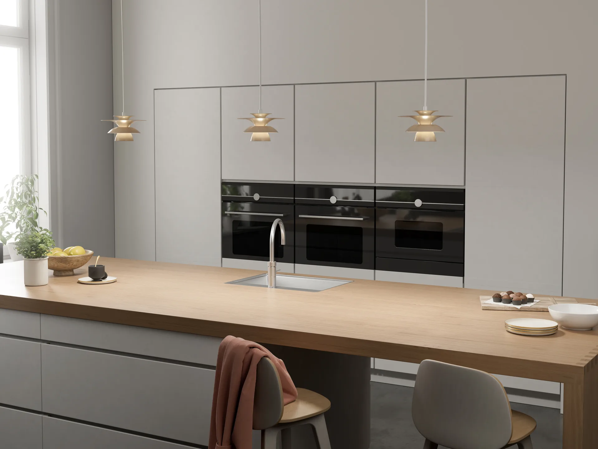 Picasso riippuvalaisin Ø18 cm, Nougat Belid