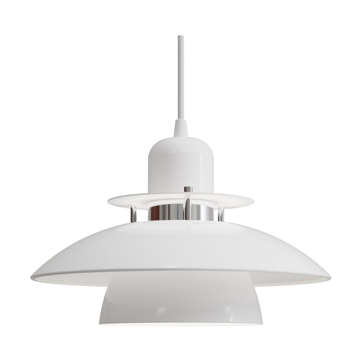 Belid Primus IV riippuvalaisin 28 cm Valkoinen-kromi