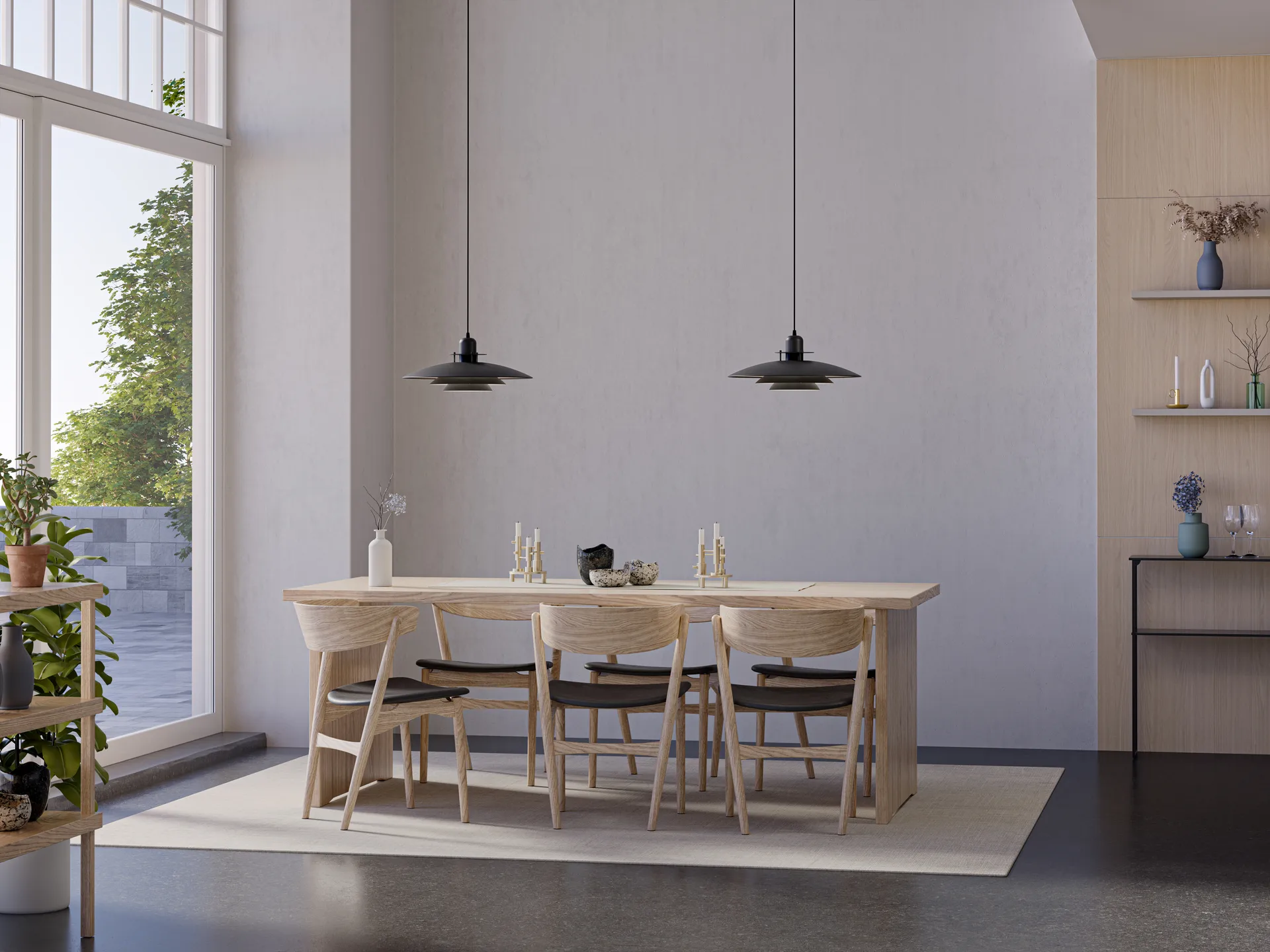 Primus Vriippuvalaisin Ø47,5 cm, Mattamusta Belid