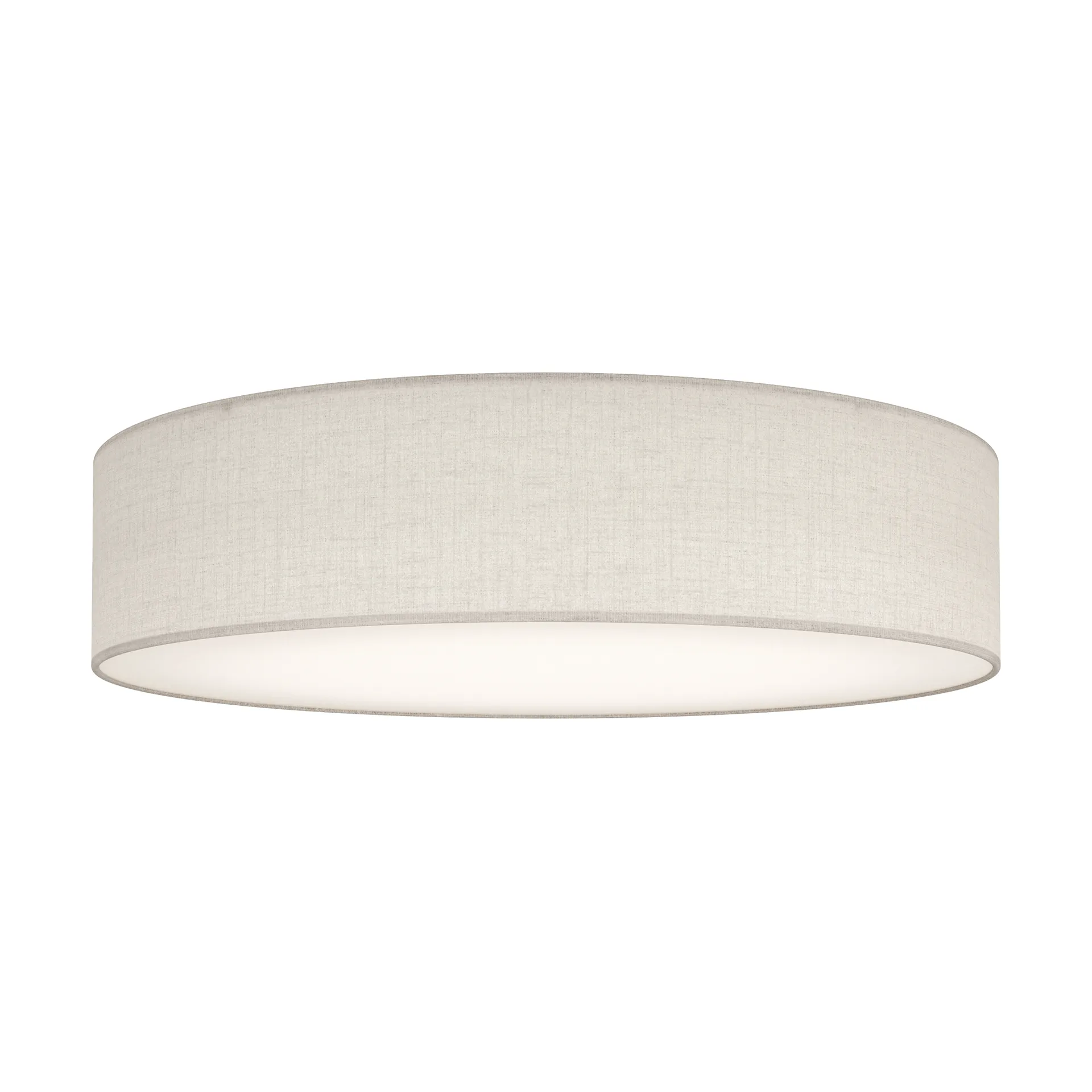 Soft kangasplafondi Ø50 cm, Valkoinen Belid