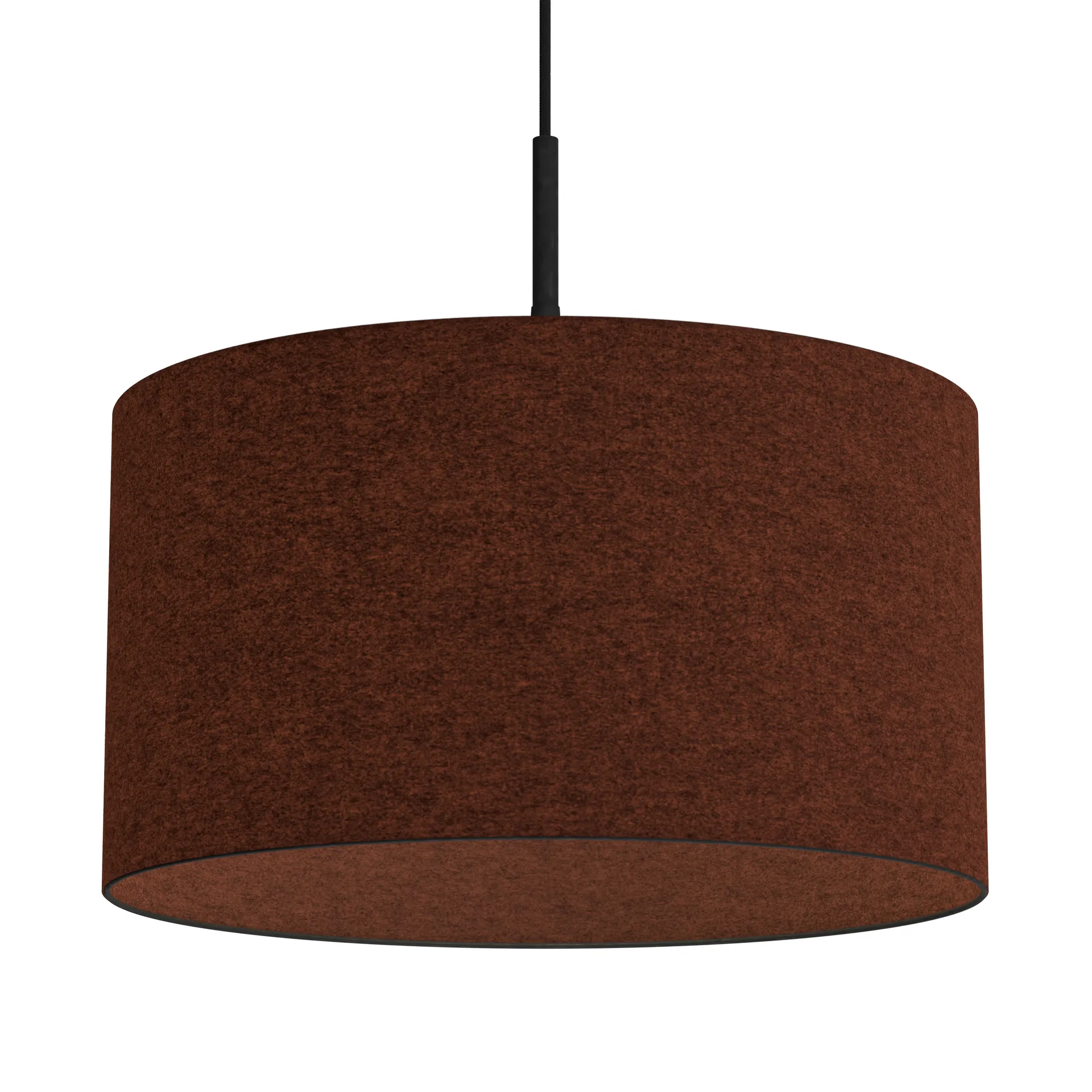 Soft kattovalo Ø40 cm, Ruosteenpunainen villa Belid