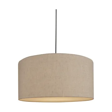 Soft riippuvalaisin Ø40 cm - Pellava luonnonvärinen-metallic bronze, Ø60 cm - Belid