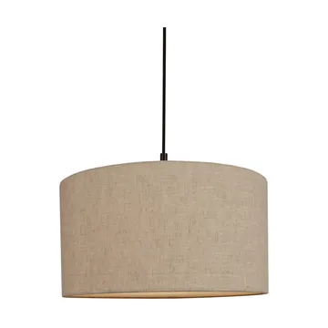 Soft riippuvalaisin Ø40 cm - Pellava luonnonvärinen-metallic pronssi, Ø44 cm - Belid