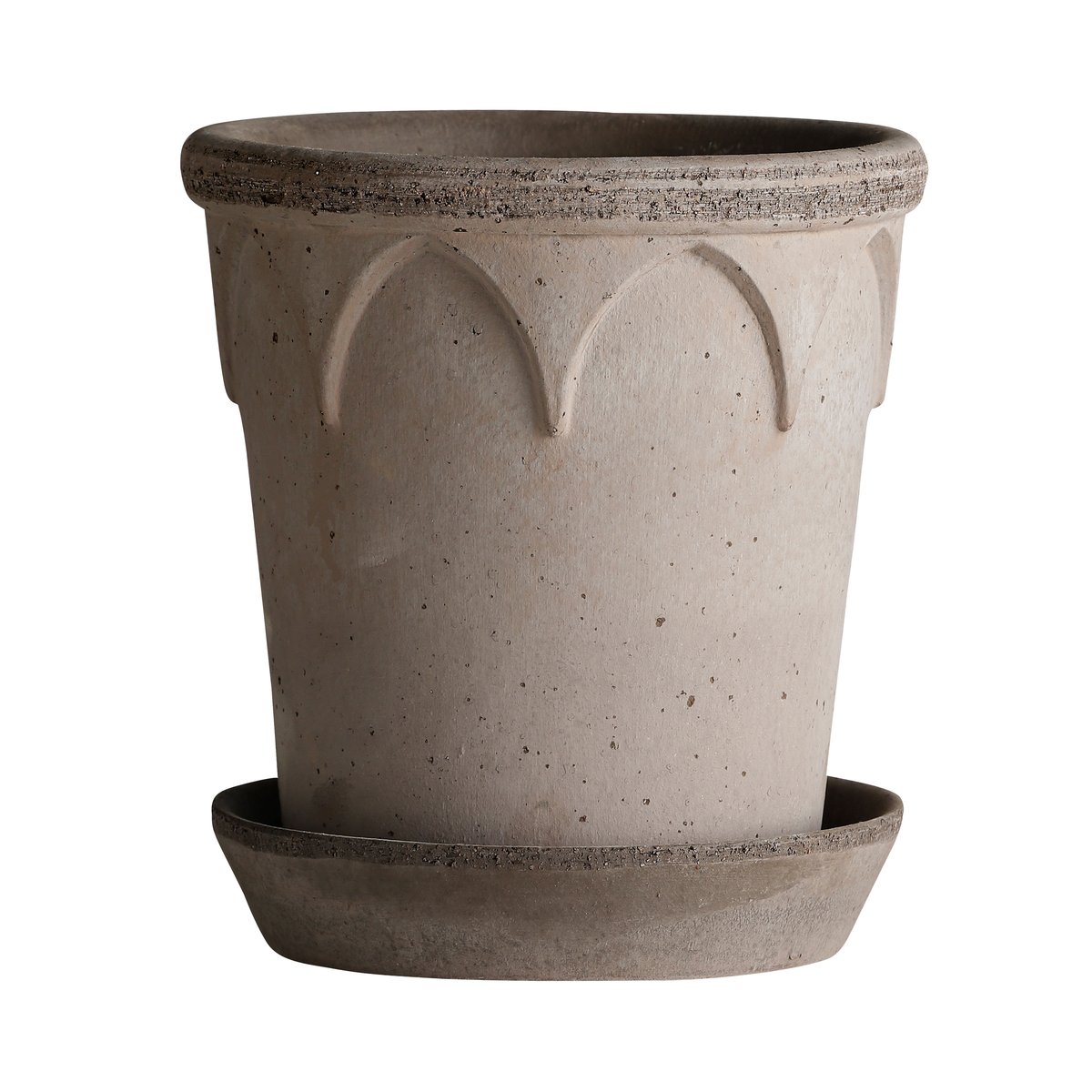 Bergs Potter Elizabeth ruukku 18 cm Grey | Skandinaavinen Sisustus | Ruukut | Harmaa