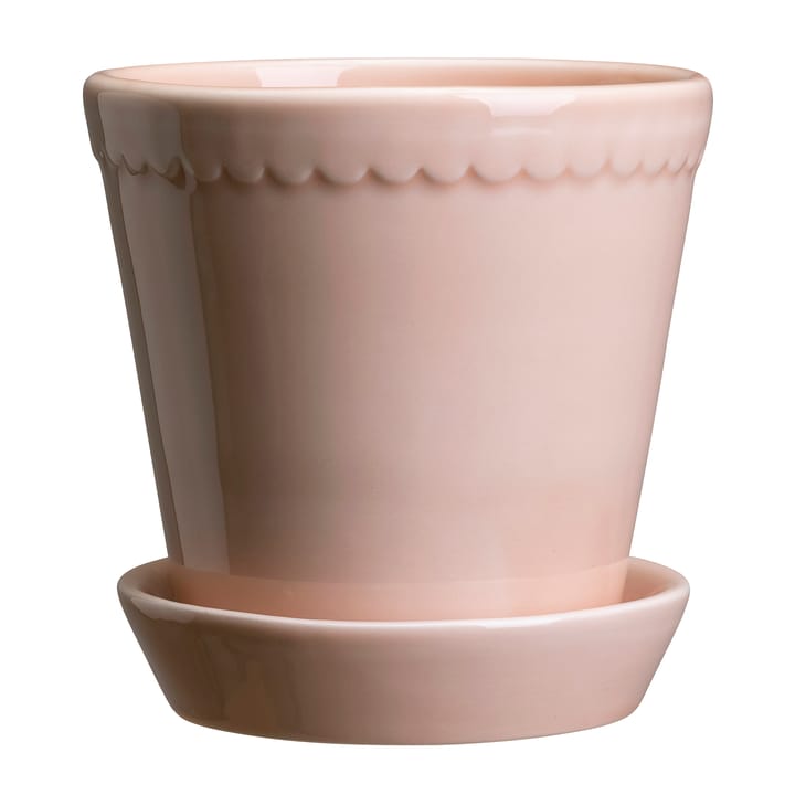 Helena ruukku lasitettu Ø14 cm - Quartz rose - Bergs Potter