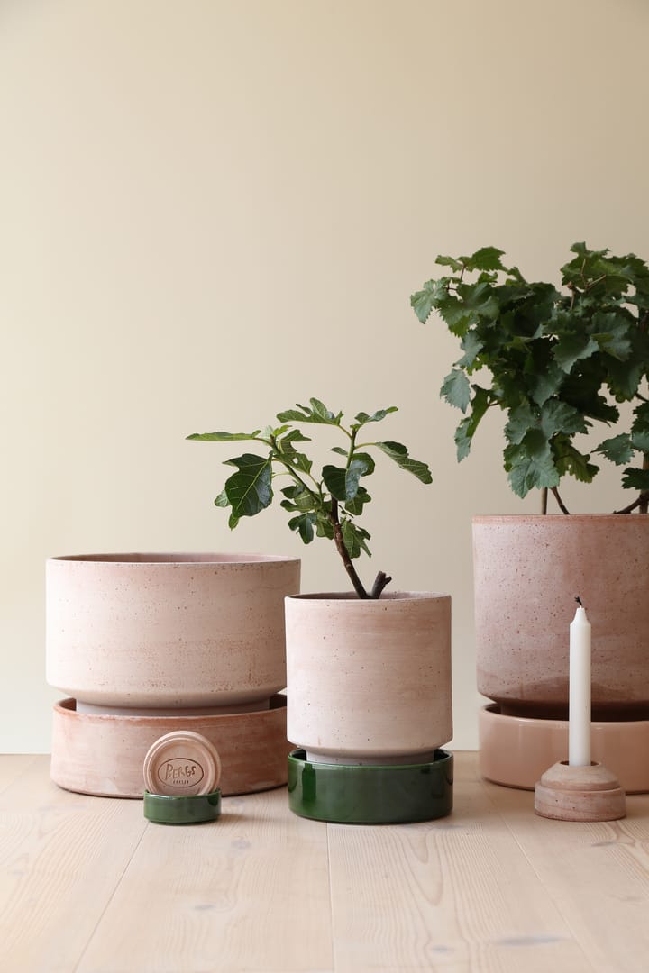 Hoff ruukku, Ø16 cm, Raw Rosa-Deep Burgundy Bergs Potter