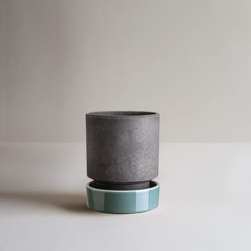 Hoff ruukku - Ø18 cm, Raw Grey-Misty Blue - Bergs Potter