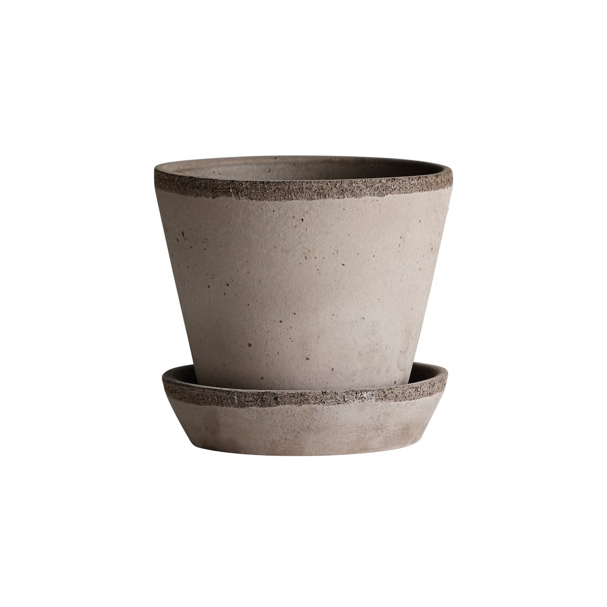 Bergs Potter Julie ruukku 10 cm Harmaa | Skandinaavinen Sisustus | Ruukut | Harmaa