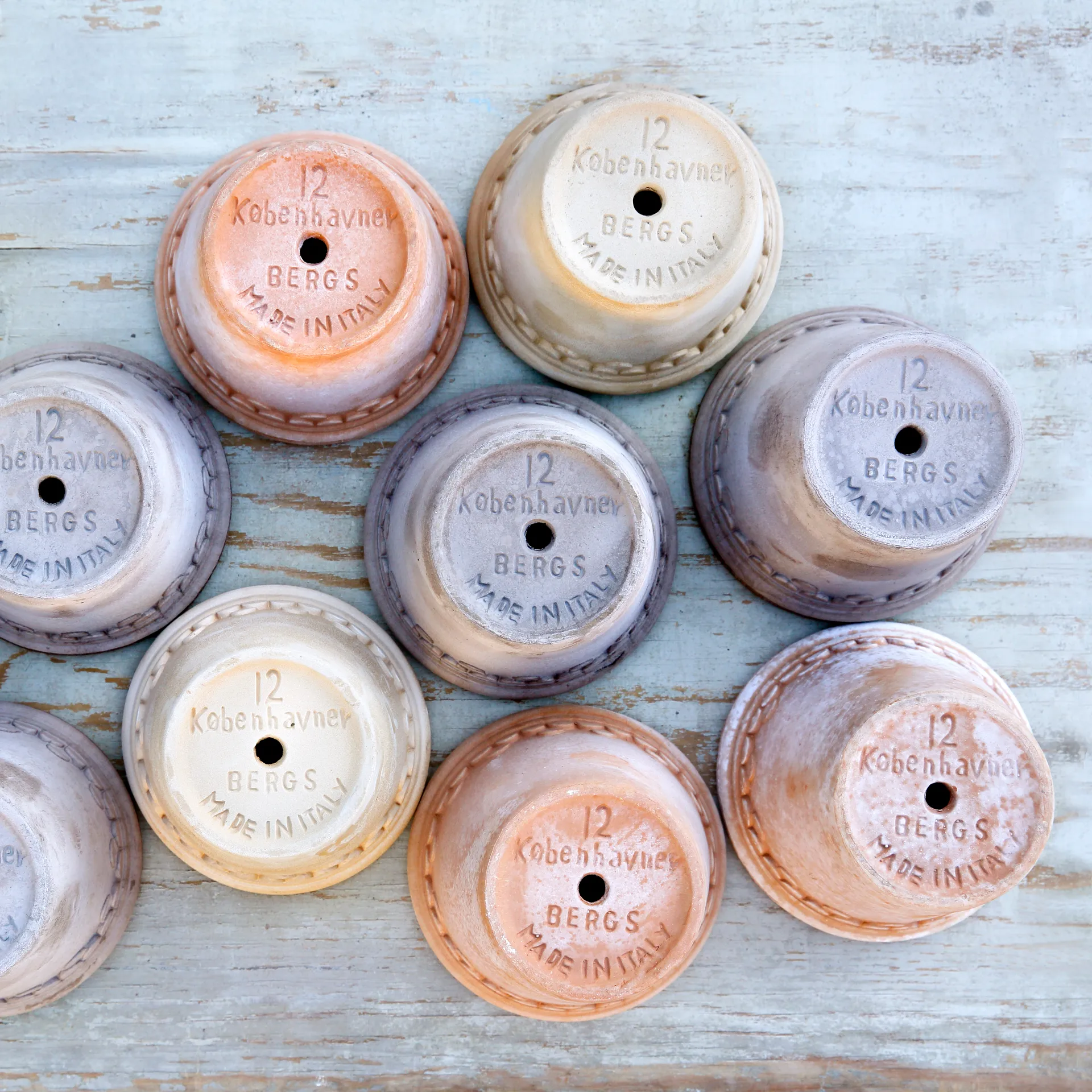 Københavner ruukku Ø10 cm, Harmaa Bergs Potter