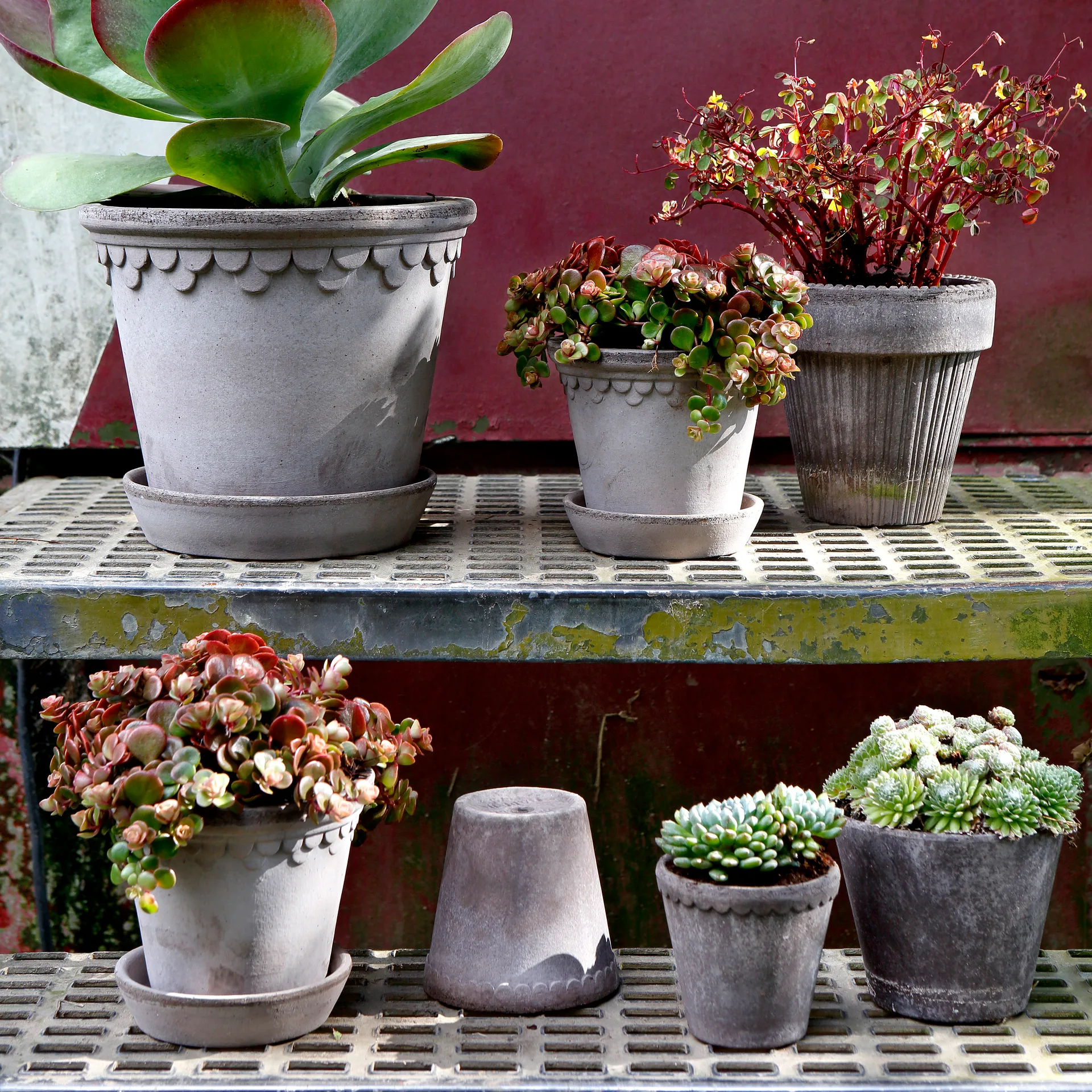 Københavner ruukku 21 cm, Harmaa Bergs Potter