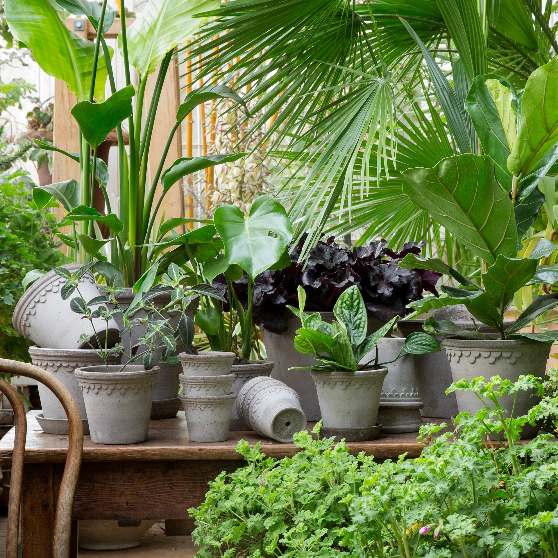 Københavner ruukku Ø25 cm, Harmaa Bergs Potter
