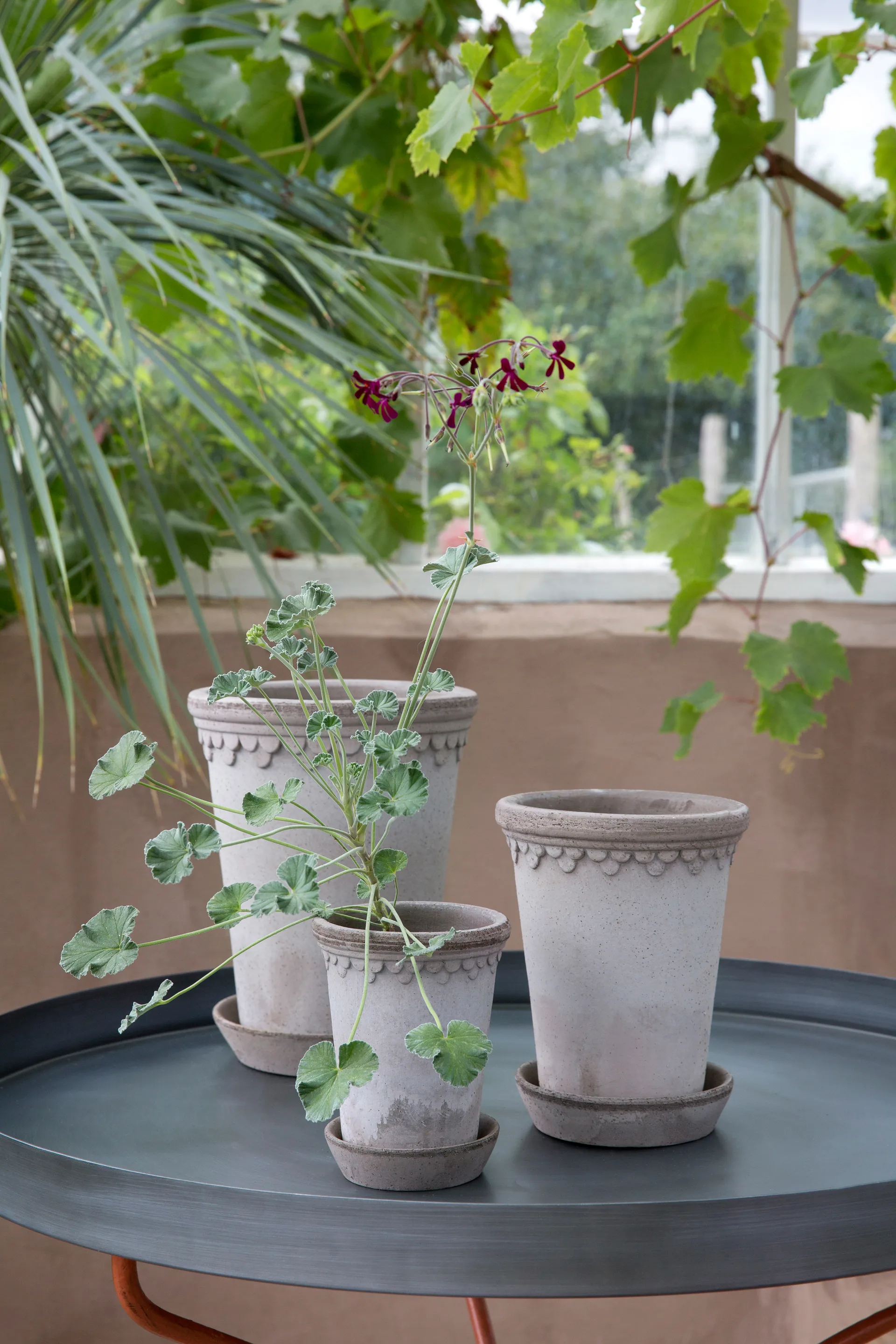 Københavner ruukku korkea Ø14 cm, Harmaa Bergs Potter