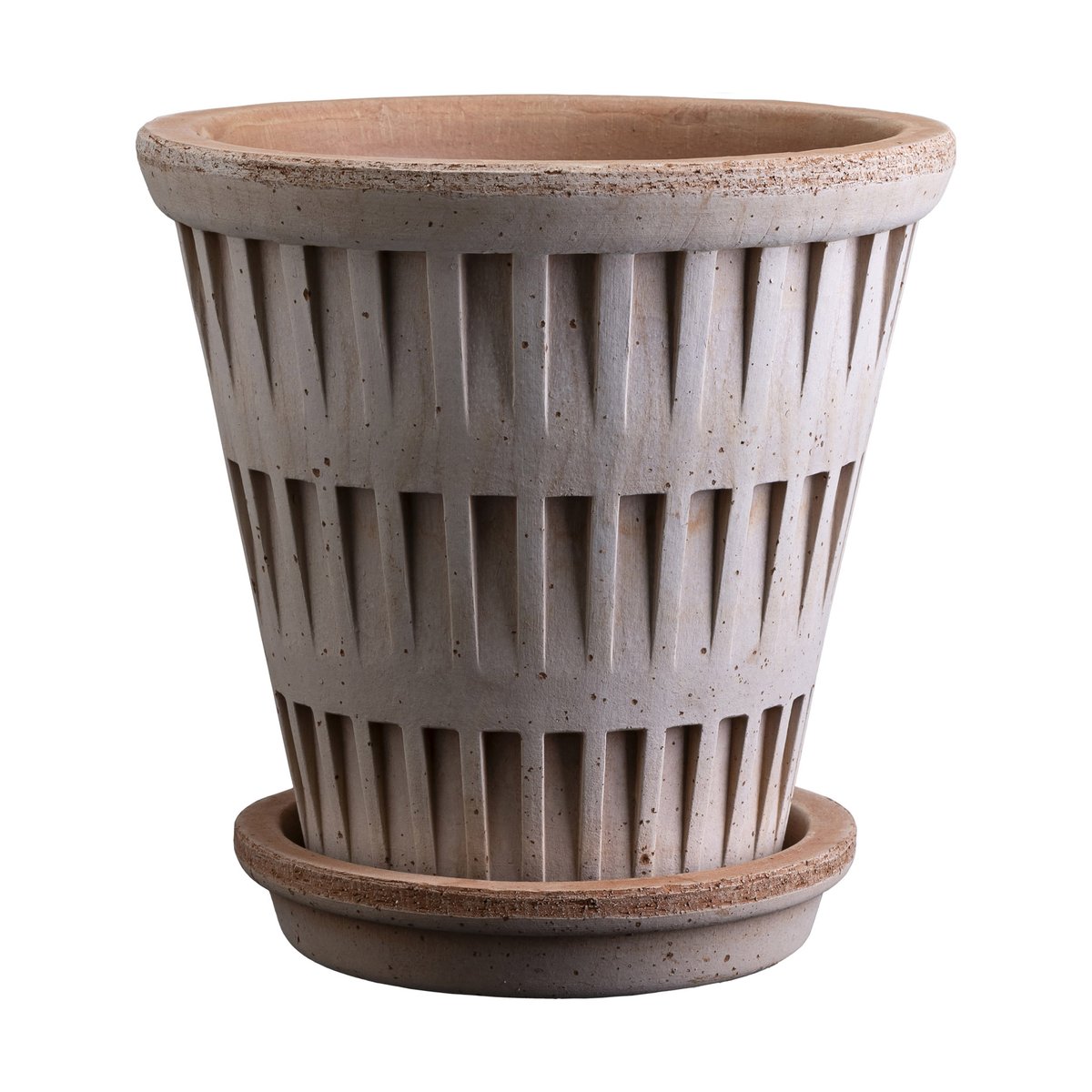 Bergs Potter Pantheon raw ruukku Rosa, 25 cm | Skandinaavinen Sisustus | Ruukut | Vaaleanpunainen