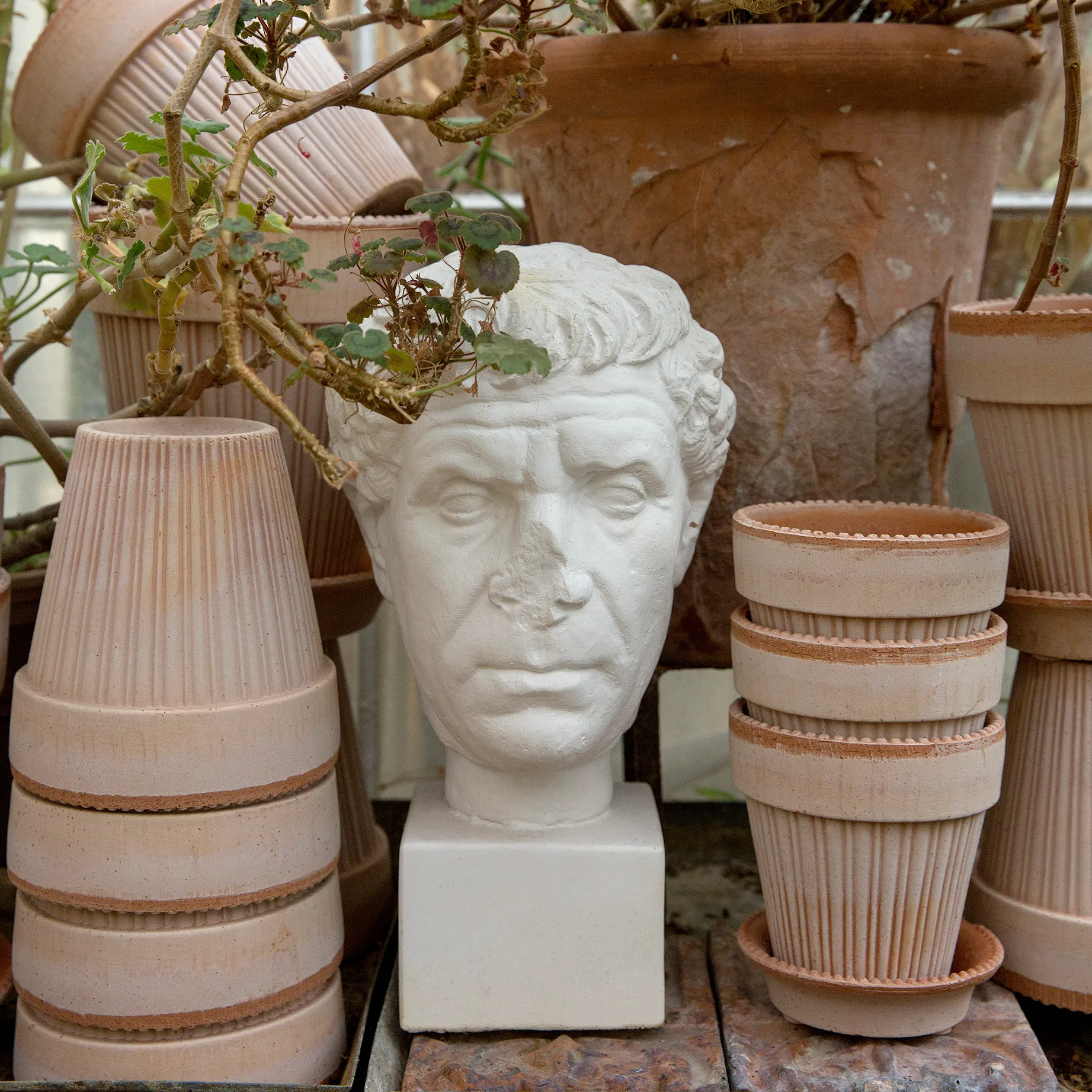 Simona ruukku Ø12 cm, Vaaleanpunainen Bergs Potter