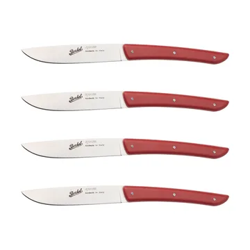 Color lihaveitsi 4-pack 11 cm - Punainen - Berkel
