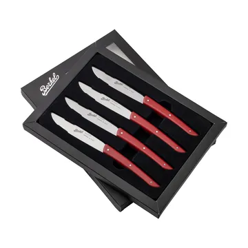 Color lihaveitsi 4-pack 11 cm - Punainen - Berkel