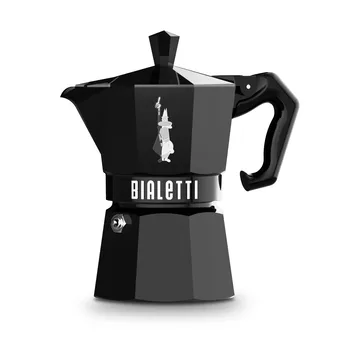 Bialetti exclusive mokkakeitin - Musta, 3 kuppia - Bialetti