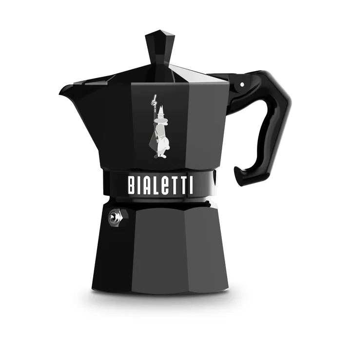 Bialetti exclusive mokkakeitin - Musta, 3 kuppia - Bialetti