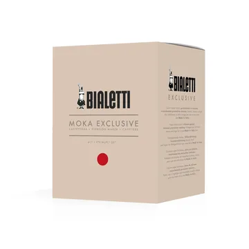 Bialetti exclusive mokkakeitin - Punainen, 6 kuppia - Bialetti