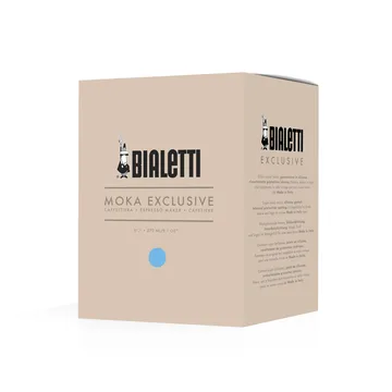Bialetti exclusive mokkakeitin - Vaaleansininen, 6 kuppia - Bialetti