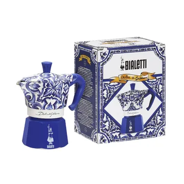 Bialetti x Dolce & Gabbana mokakeitin - Mediterraneo, 3 kuppia - Bialetti