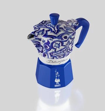 Bialetti x Dolce & Gabbana mokakeitin - Mediterraneo, 3 kuppia - Bialetti