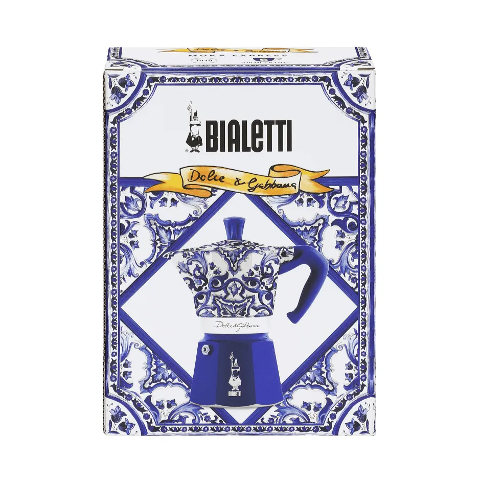 Bialetti x Dolce & Gabbana mokakeitin, Mediterraneo, 6 kuppia Bialetti