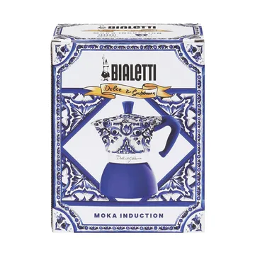 Bialetti x Dolce & Gabbana mokkakeitin induktiolle - Mediterraneo, 4 kuppia - Bialetti