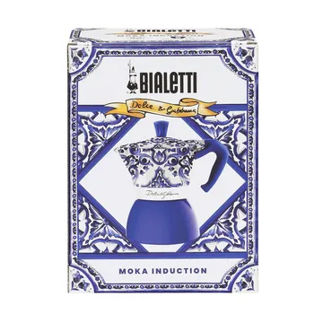 Bialetti x Dolce & Gabbana mokkakeitin induktiolle - Mediterraneo, 6 kuppia - Bialetti