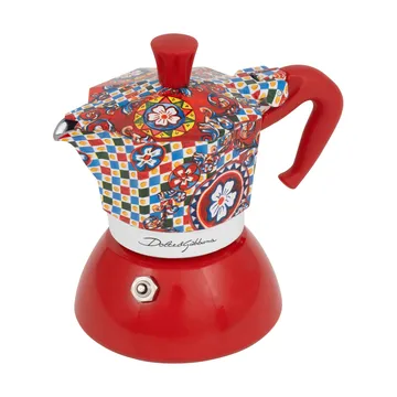 Bialetti x Dolce & Gabbana mokkakeitin induktiolle - Sicilian cart, 2 kuppia - Bialetti