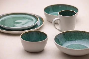 Bitz keittokulho Ø 18 cm - Vihreä valkoinen - Bitz