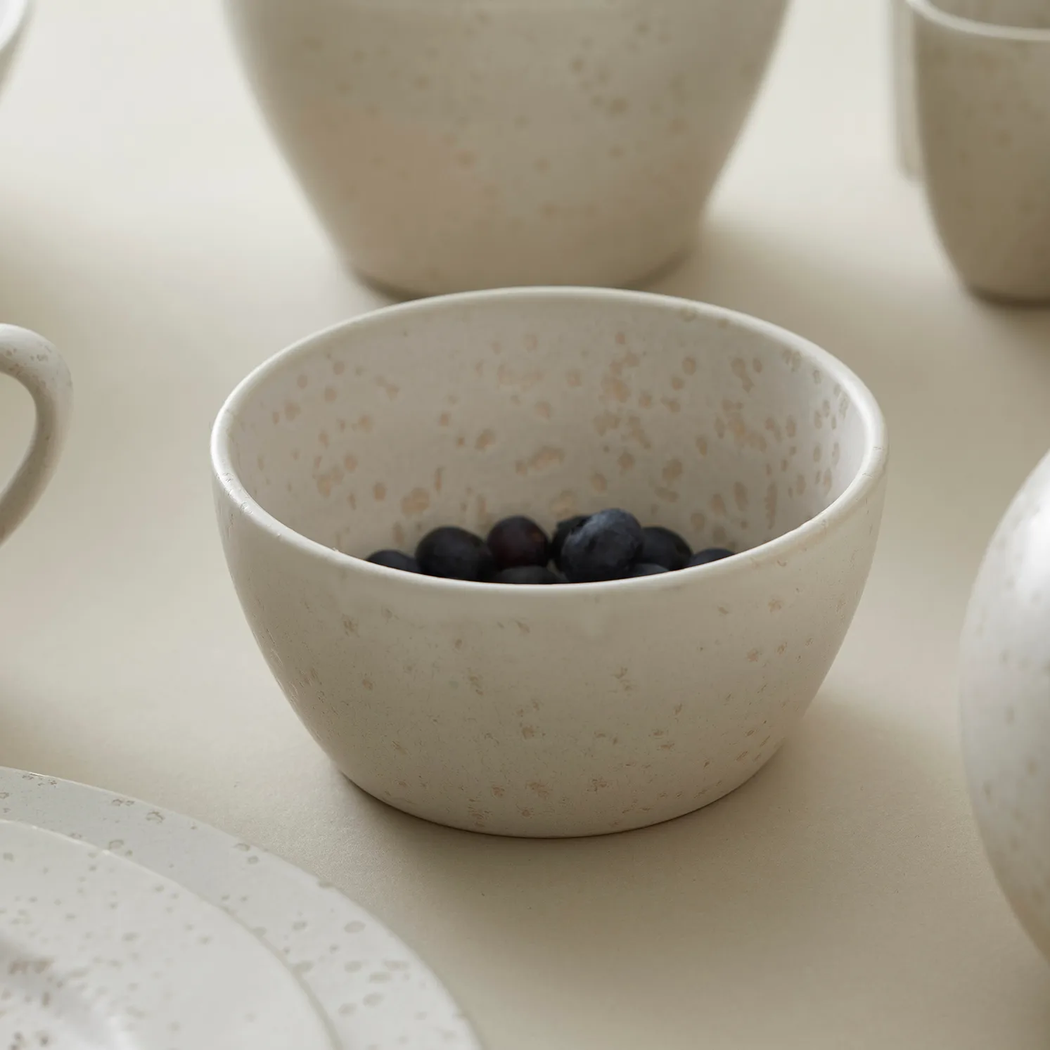 Bitz kulho Ø 12 cm matta, Matta kermanvalkoinen Bitz