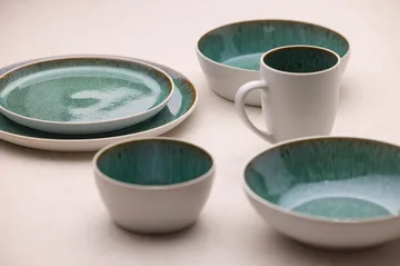 Bitz lautanen gastro Ø27 cm - Vihreä valkoinen - Bitz