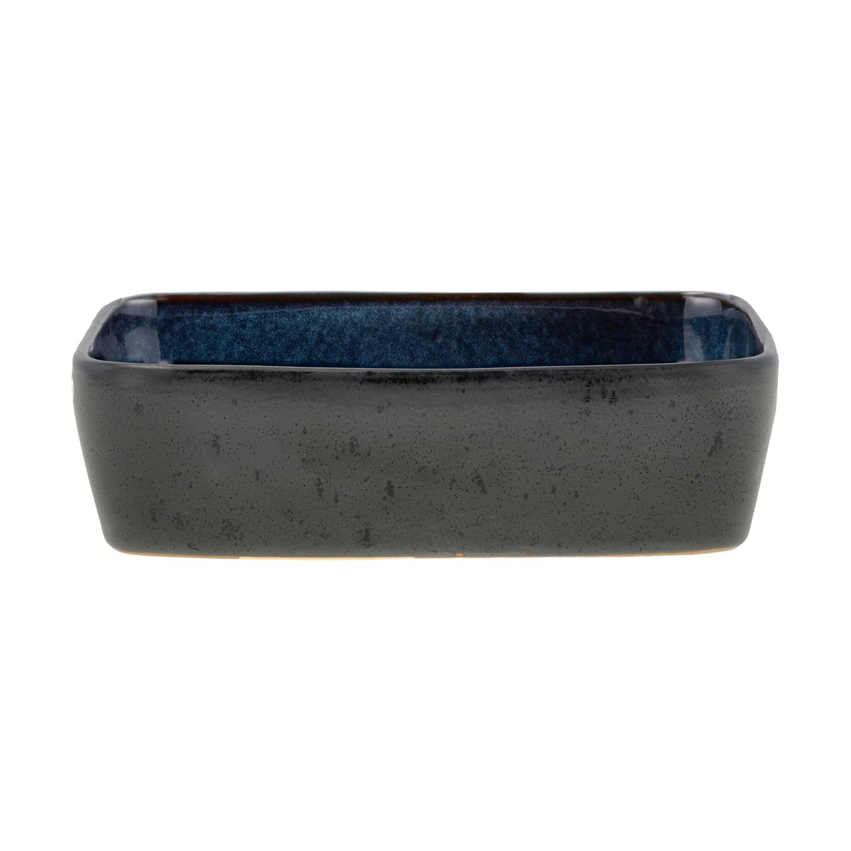 Bitz Bitz lautanen suorakulmainen 14×19 cm Black-blue