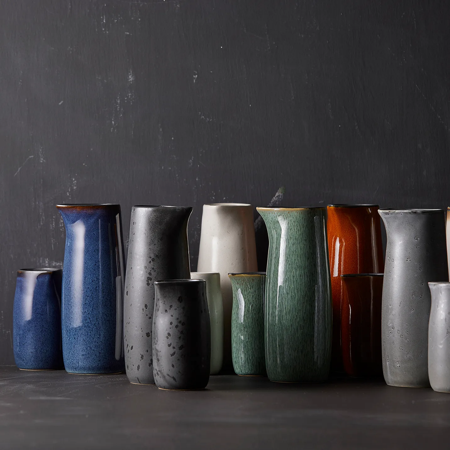 Bitz maitokannu 20 cl matta, Musta Bitz