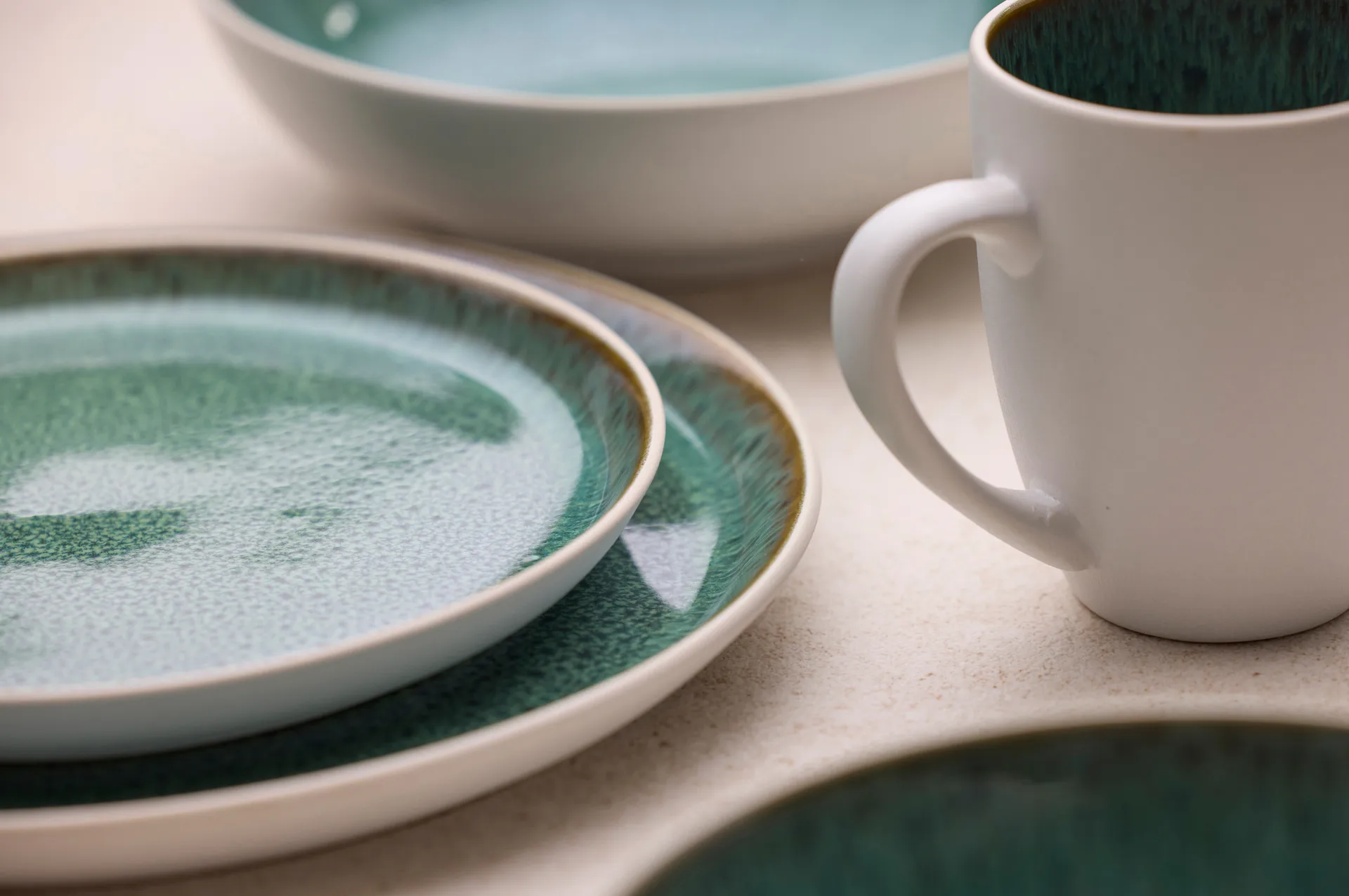 Bitz muki gastro 30 cl, Vihreä valkoinen Bitz