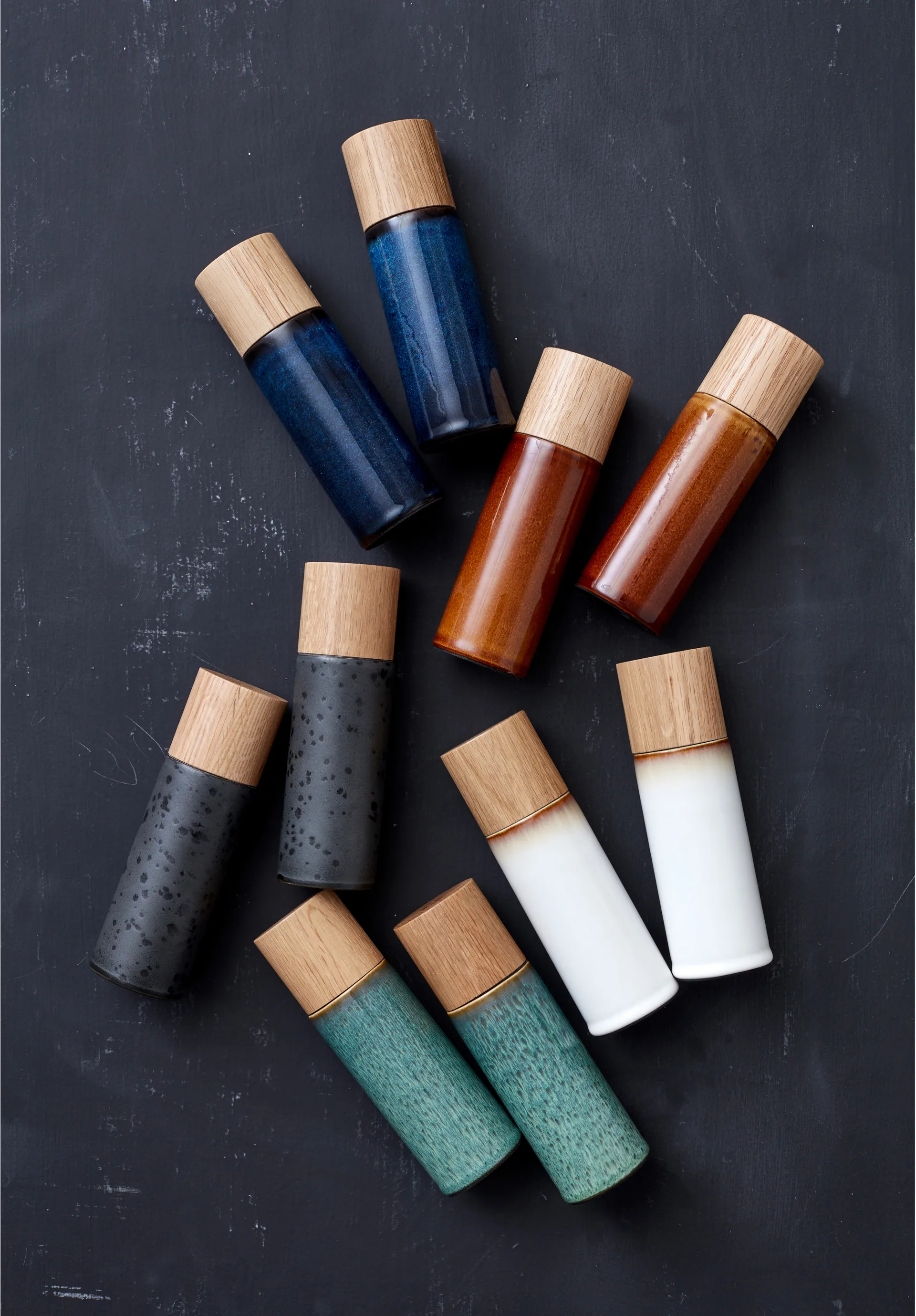 Bitz Suola- & Pippurimylly 17 cm 2 osaa, Vihreä Bitz