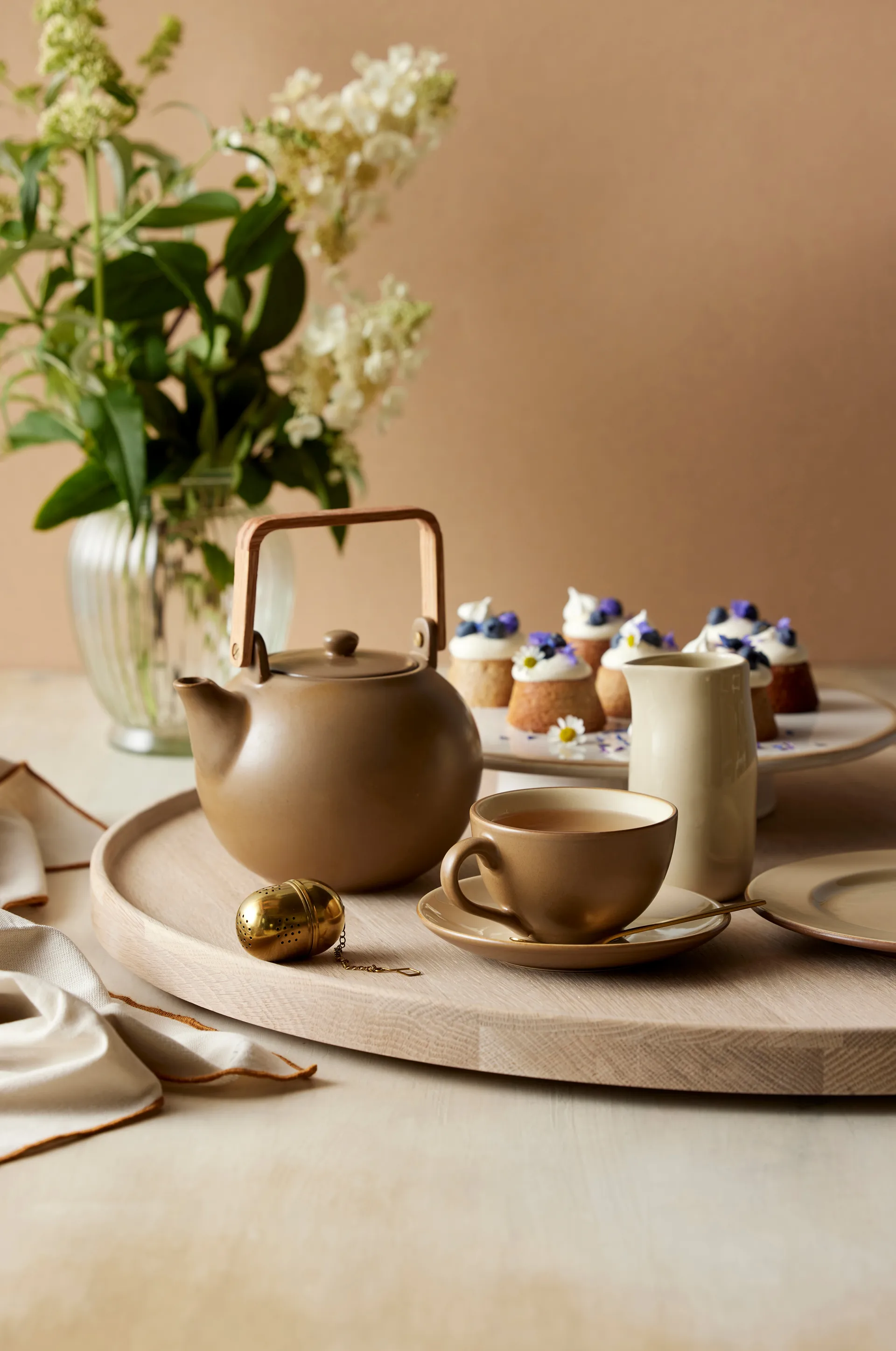 Bitz teekannu 1,2 l matta, Wood Bitz