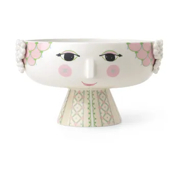 Eva jalallinen kulho Ø 24 cm - Vaaleanpunainen - Bjørn Wiinblad