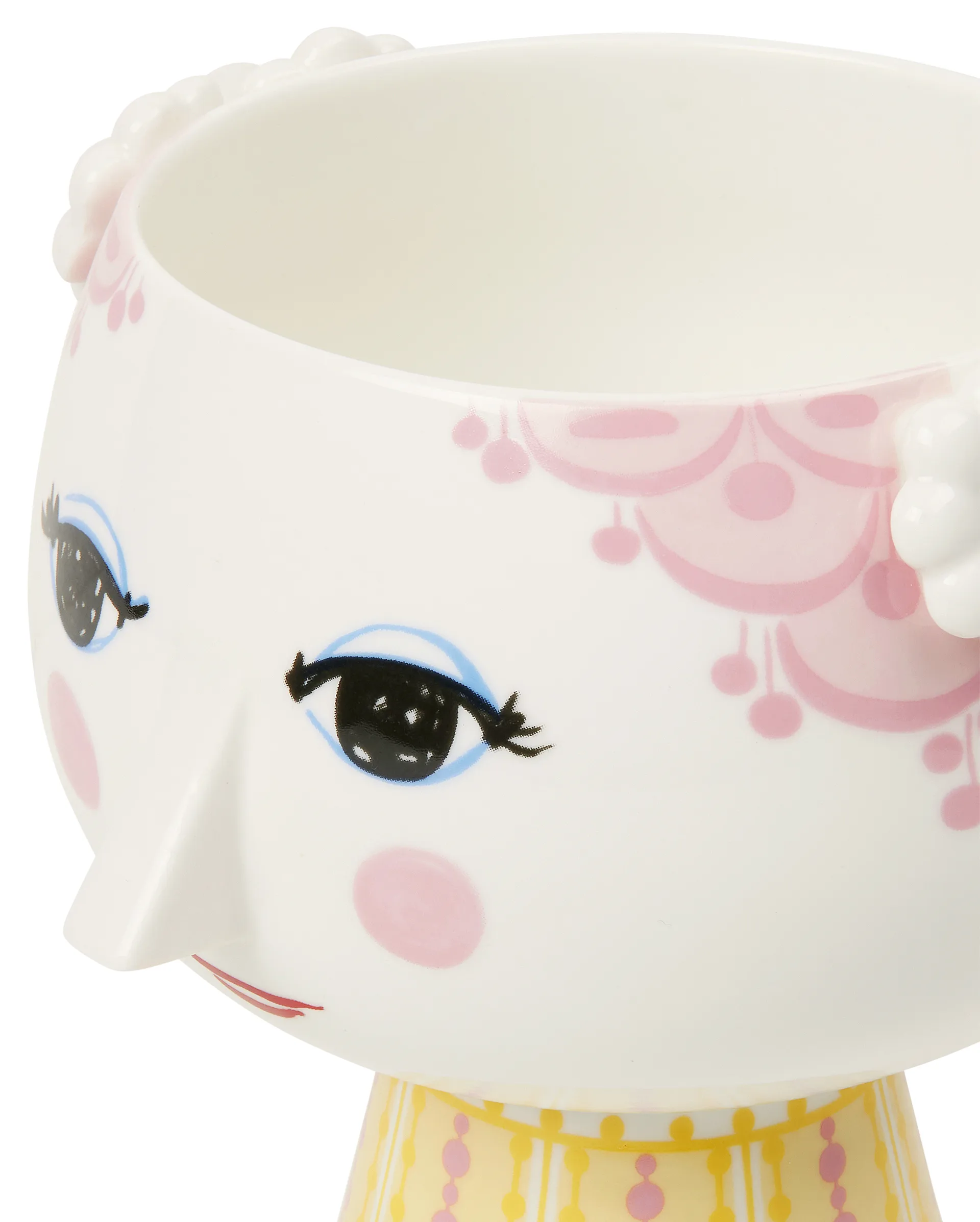 Eva jalallinen ruukku Ø 15,5 cm, Vaaleanpunainen Bjørn Wiinblad