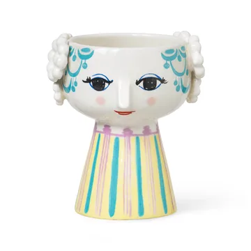 Eva kynttilänjalka 9,5 cm - Sininen - Bjørn Wiinblad