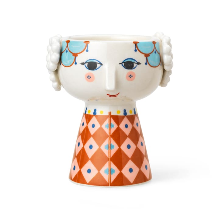 Eva kynttilänjalka 9,5 cm, Terrakotta Bjørn Wiinblad
